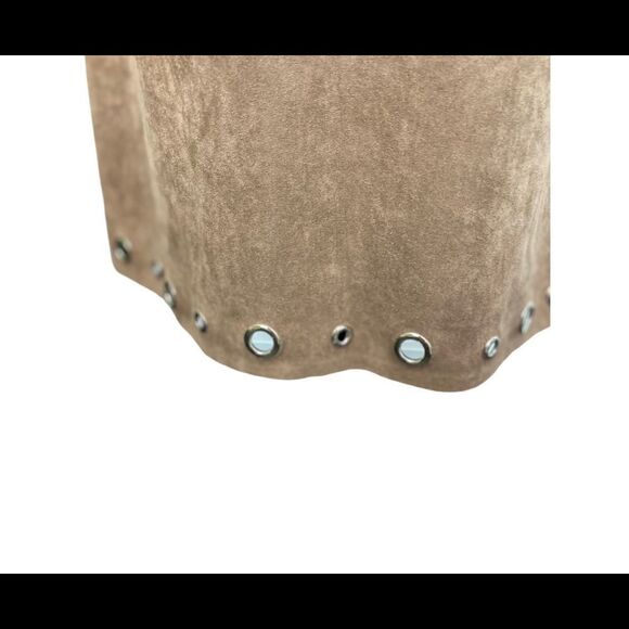 #141 JESSICA HOWARD vegan suede mini dress - Picture 6 of 10